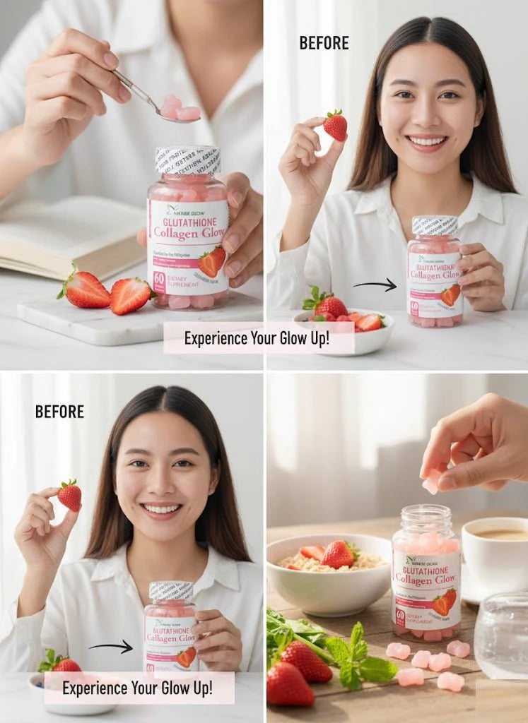 Nature Glow - Glutathione Collagen Glow Gummies (Original)