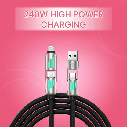 4 in 1 USB Multi Charging Cable