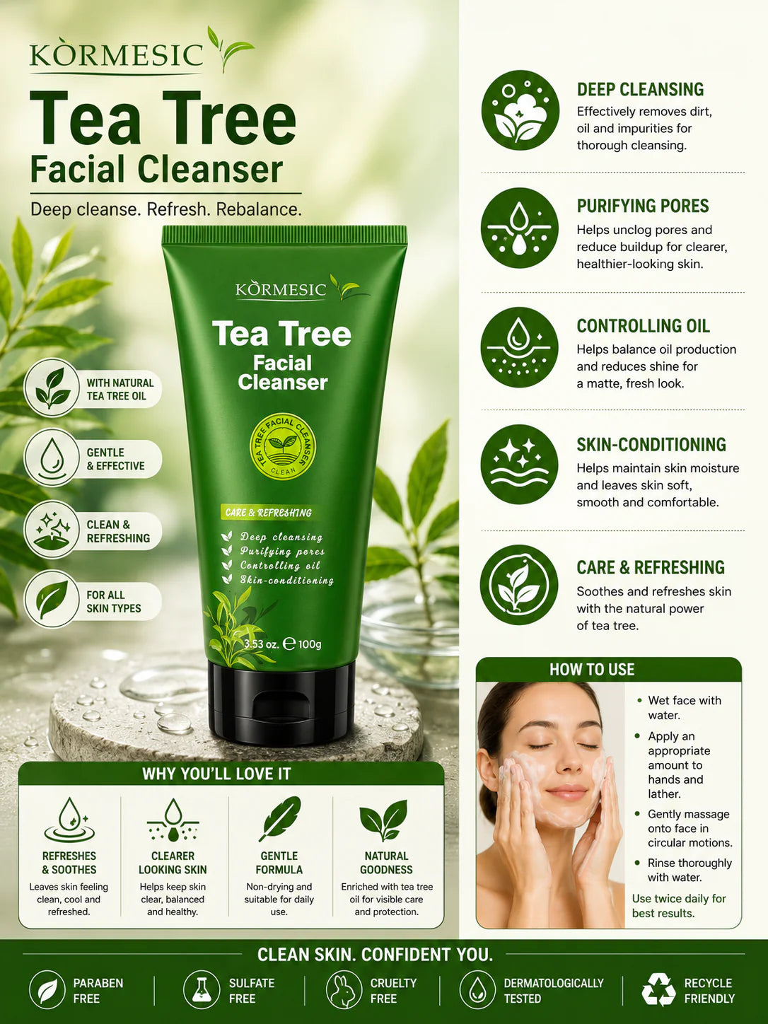 Tea Tree Facial Cleanser