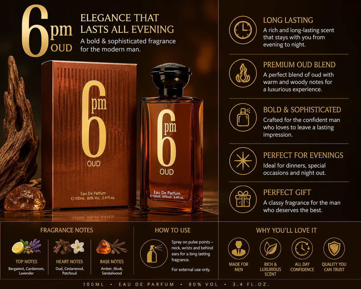 iKA 6pm Oud Perfume