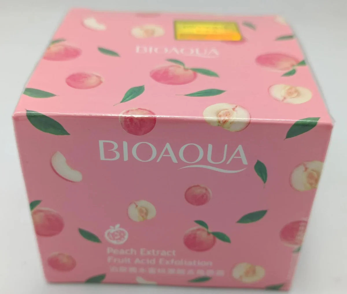 Peach Extract Fruit Acid Exfoliating Face Gel Cream