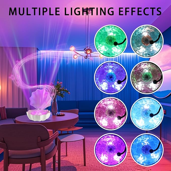 Shell Lamp with Bluetooth Speaker