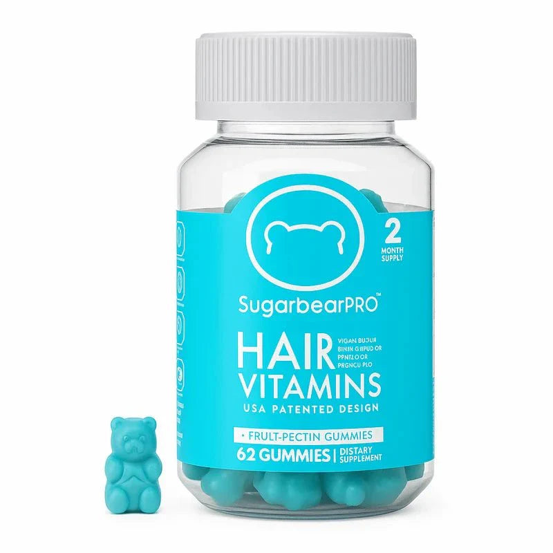 SugarBear - PRO Hair Vitamins Certified Vegan Gummies
