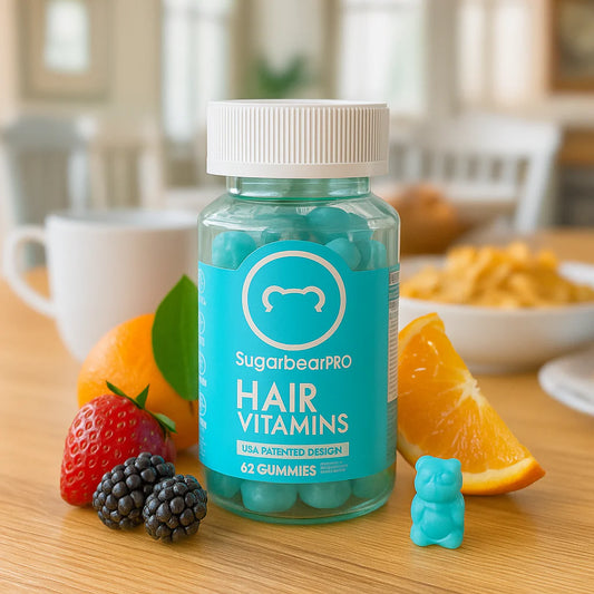 SugarBear - PRO Hair Vitamins Certified Vegan Gummies